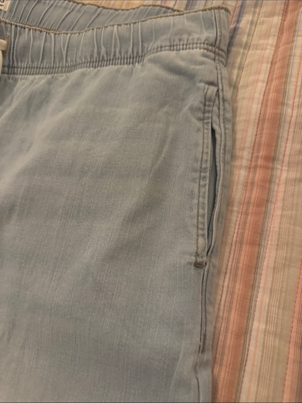 Maurices Light Denim Wide Leg Pull-On Jeans Size 18W Short - Picture 4 of 6